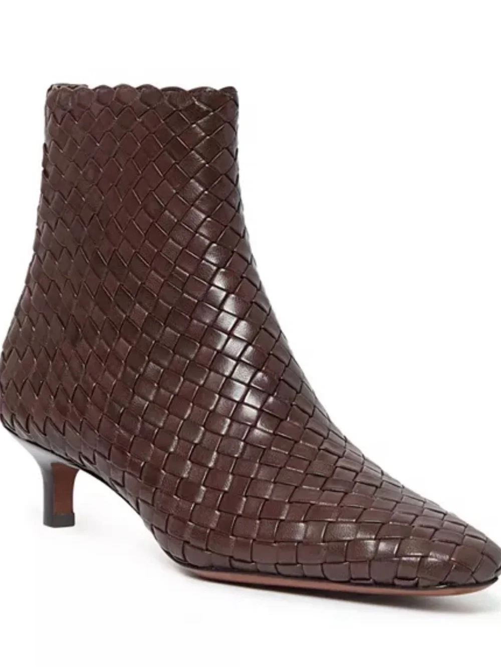 Loeffler Randall Marcella Woven Ankle Boots